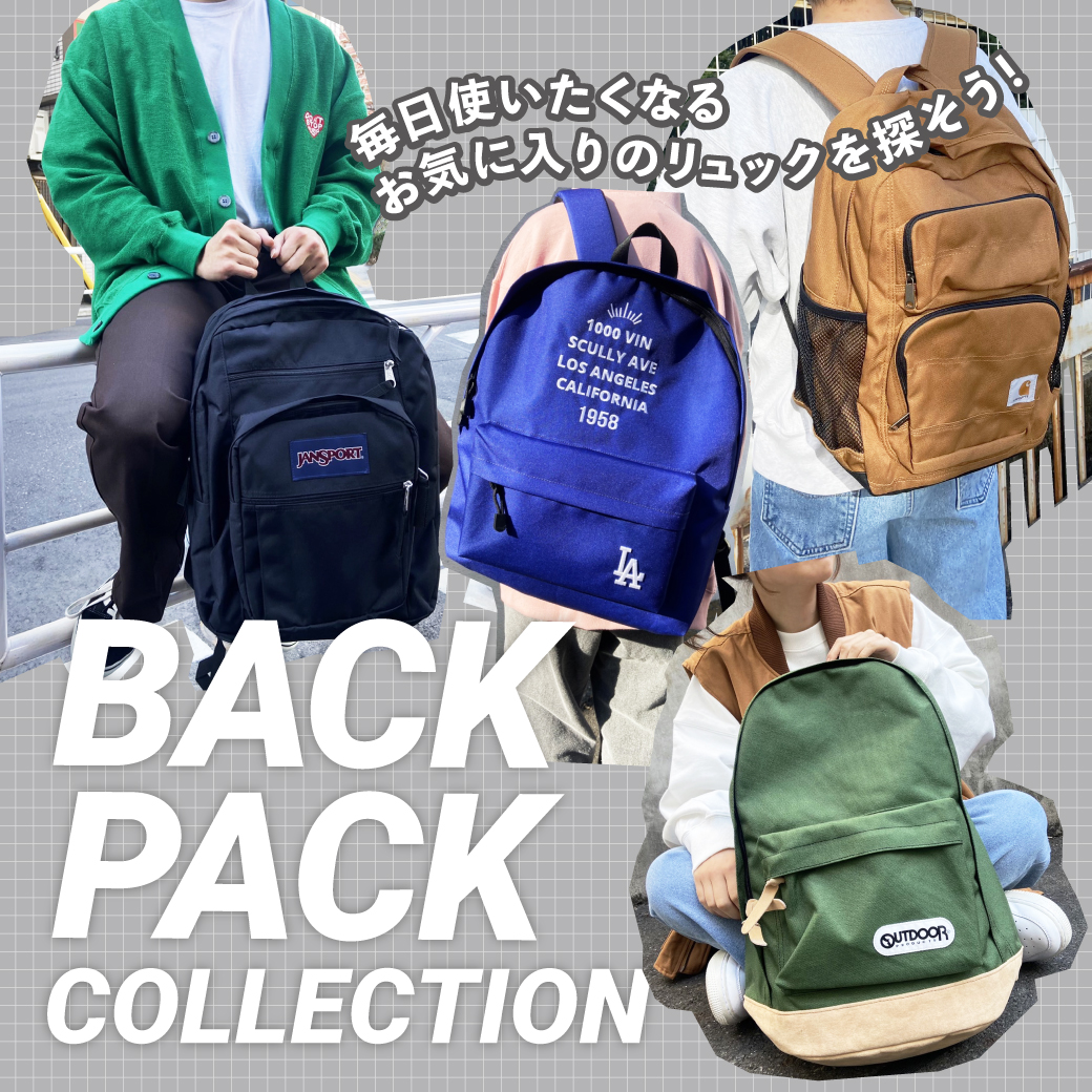 【MEN】BACKPACK Collection