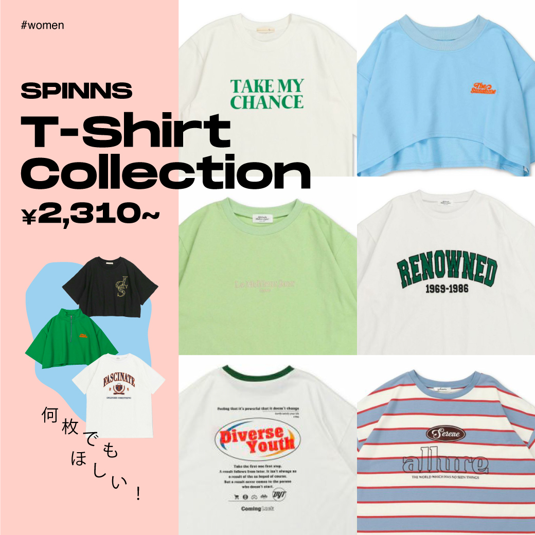 【WOMEN】T-Shirt Collection