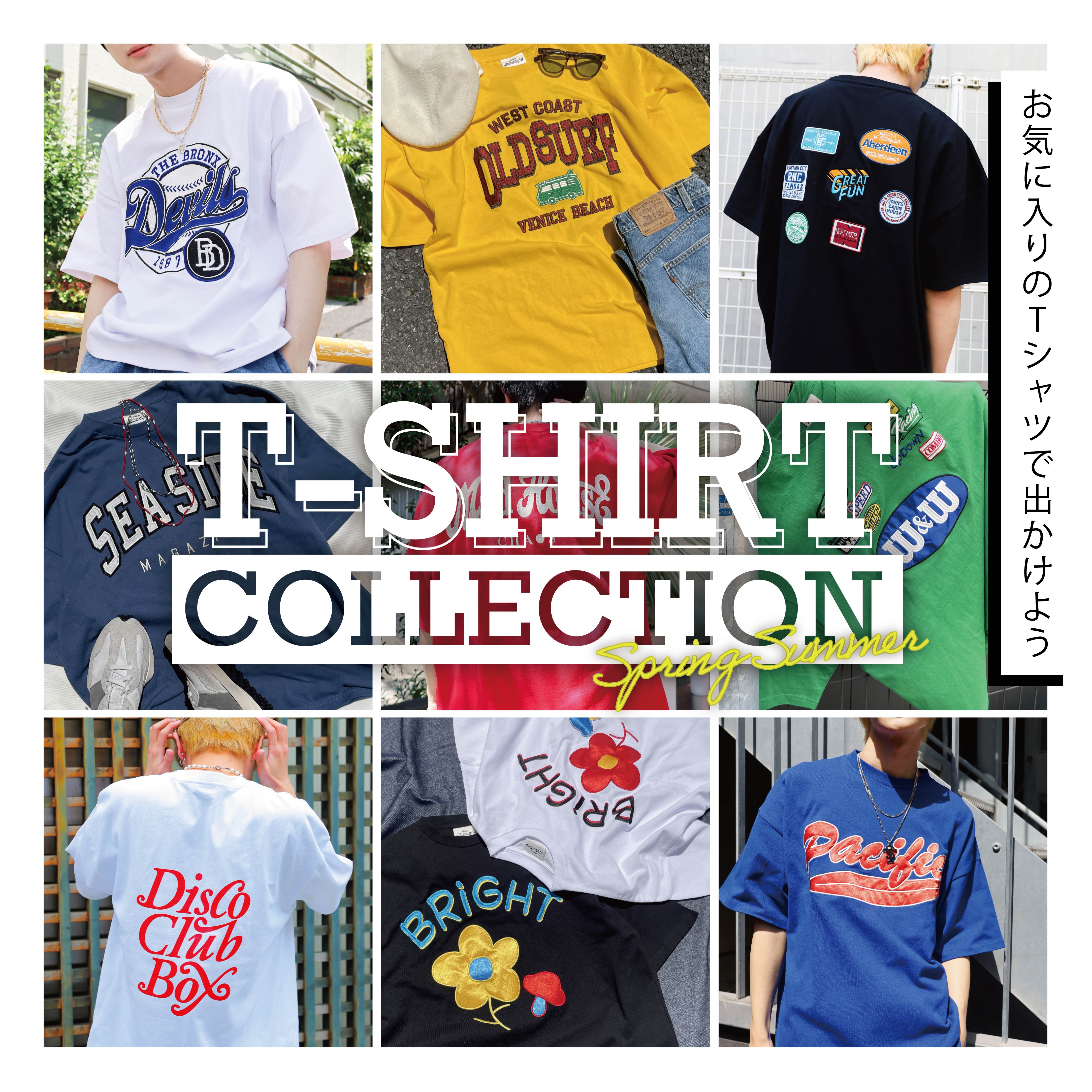 【MEN】T-SHIRTS COLLECTION 