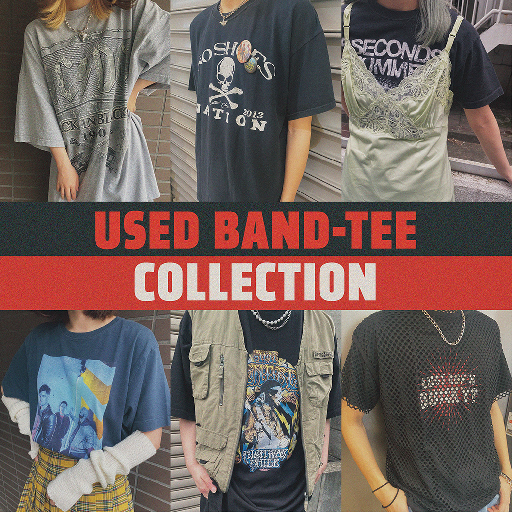 【USED】USED BAND-TEE COLLECTION