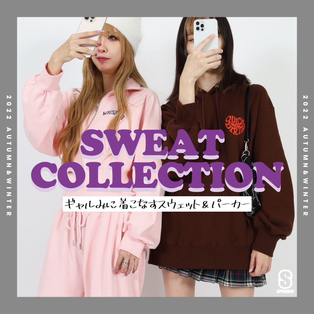 【WOMEN】SWEAT COLLECTION
