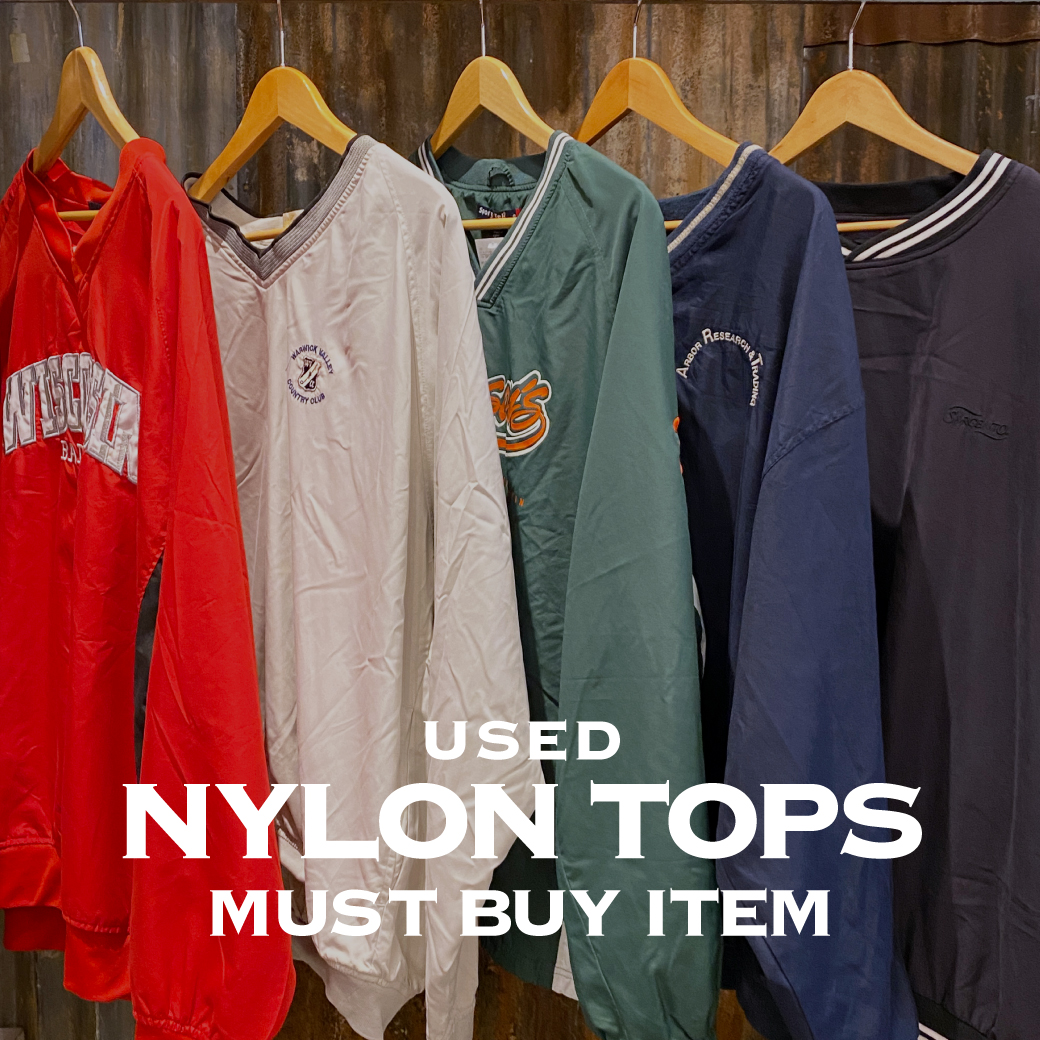 【USED】NYLON TOPS must buy item