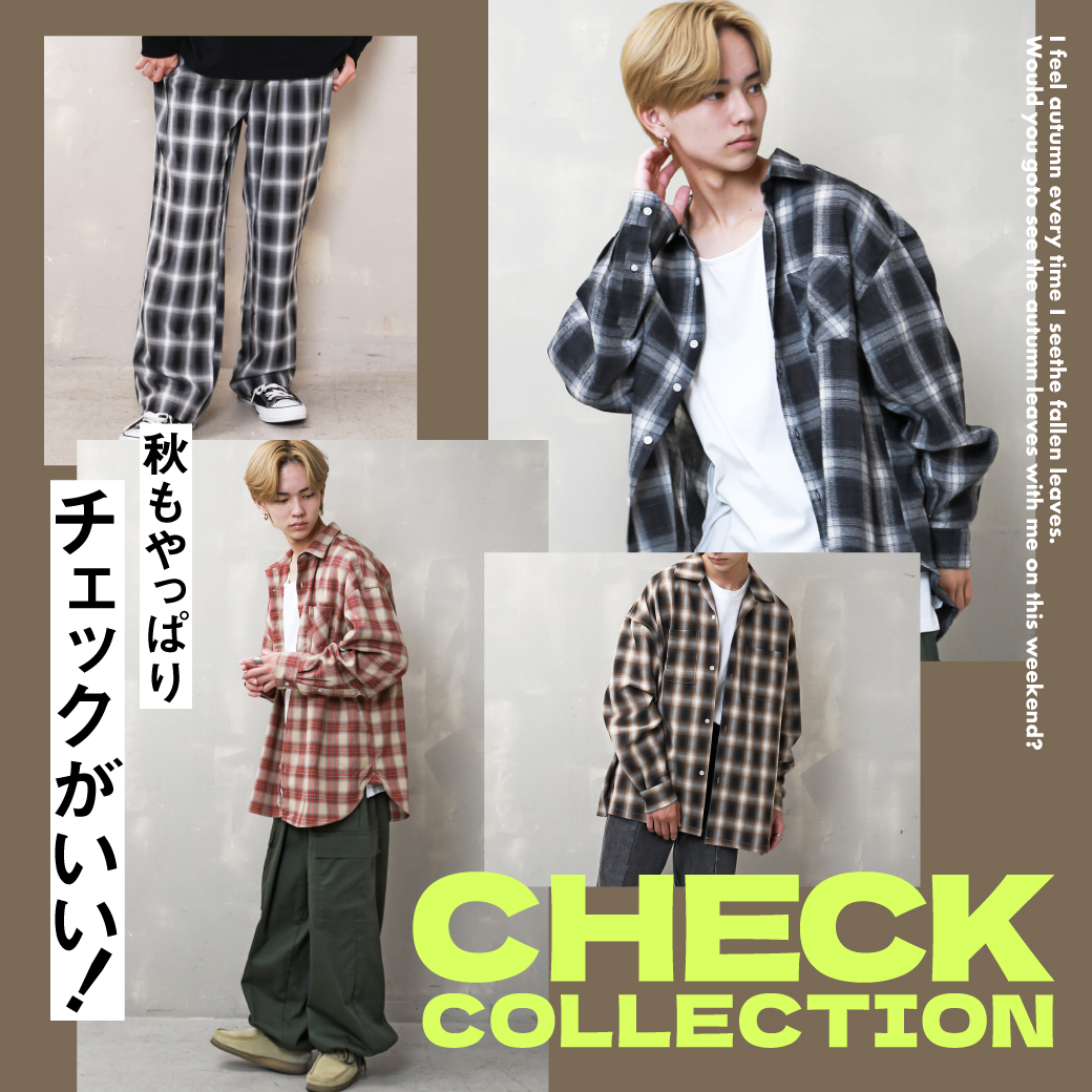 【MENS】CHECK COLLECTION