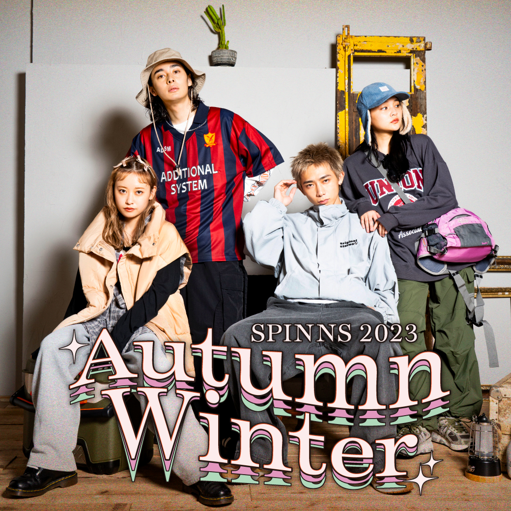 【UNISEX】SPINNS2023 Autumn/Winter