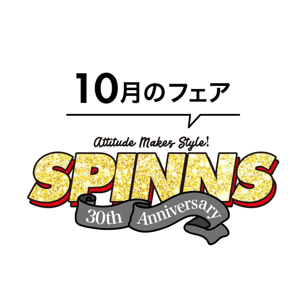 ぽこピー×SPINNS ZIPパーカー ブラック-