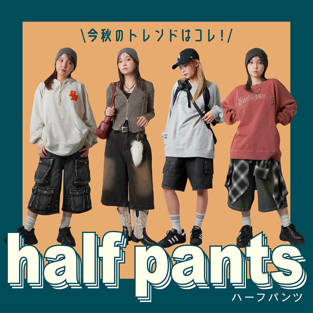 SPINNS レディース ハーフパンツ