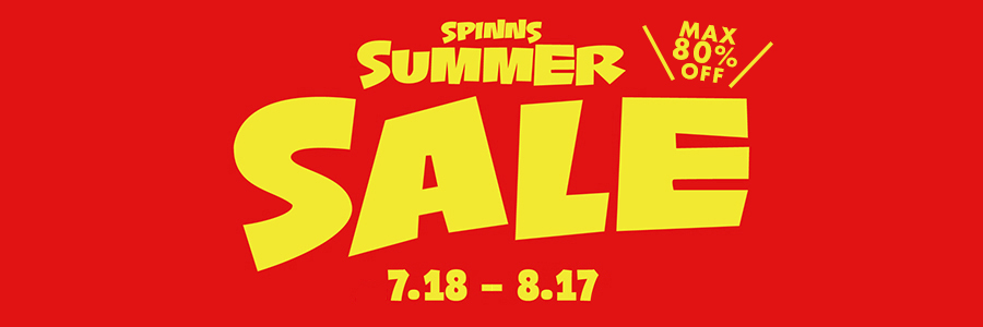 SPINNS SUMMER SALE