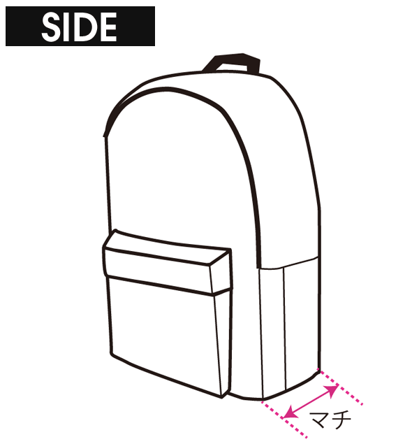 サイズガイド リュック