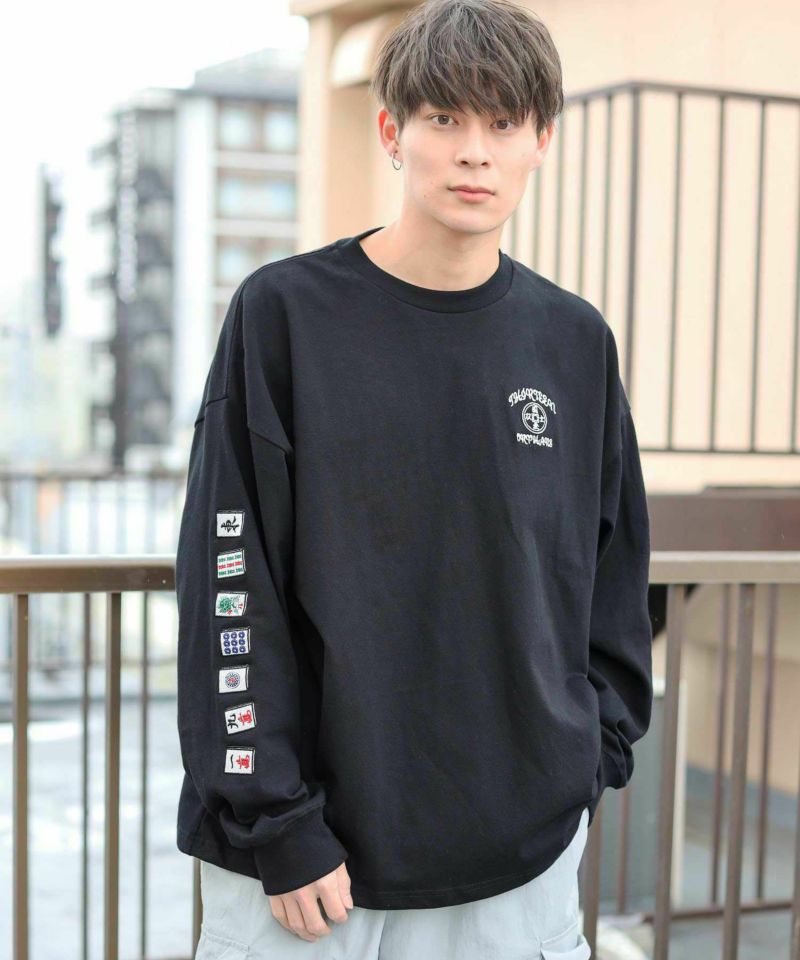 ロングスリーブTシャツ/麻雀 国士無双デザイン | SPINNS WEB STORE