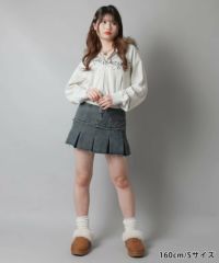 【人気沸騰】 44%OFF】#フェアリーグランジ/S,M 2サイズ展開/ボックスプリーツ スカート