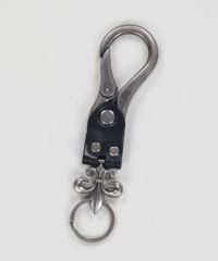 再入荷】 職人手作り スリークロス シルバーキーリング