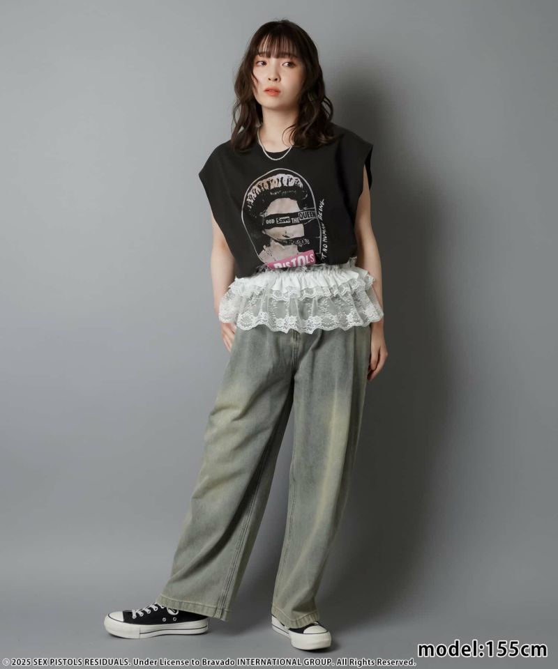 LiSA ドッキングノースリーブTシャツ スピンズ SPINNS コラボ