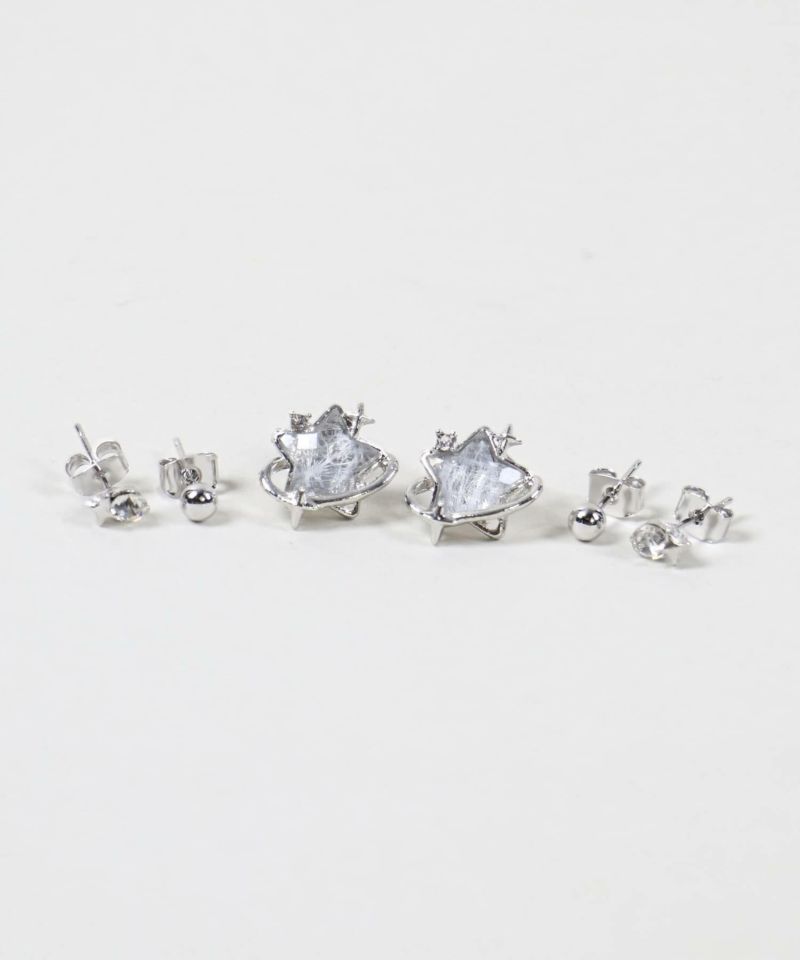 ハンドメイドピアス6点セット 6個セット】ミニピアスセット（ピアス（両耳用））｜SPINNS