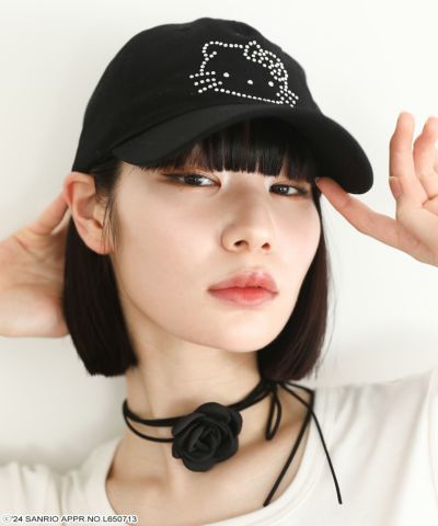 B❤️ 花 パール 帽子ストラップ 帽子チェーン 帽子 帽子クリップ