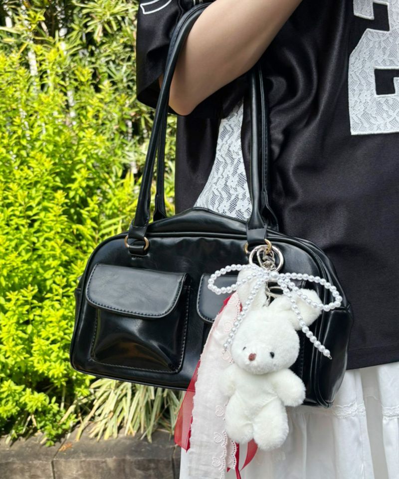 合皮ハンドバッグ/2ポケット | SPINNS WEB STORE | SPINNS