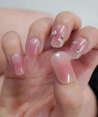 ネイルチップ 楽天市場】ネイルチップ ショート 24枚 付け爪 短め 可愛い