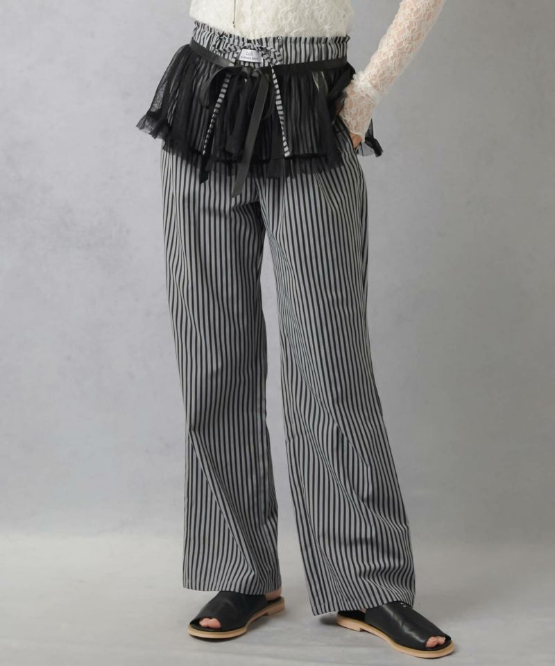 53%OFF】≪Lull/ルル≫セットアップ対応 / ストライプ柄パジャマ