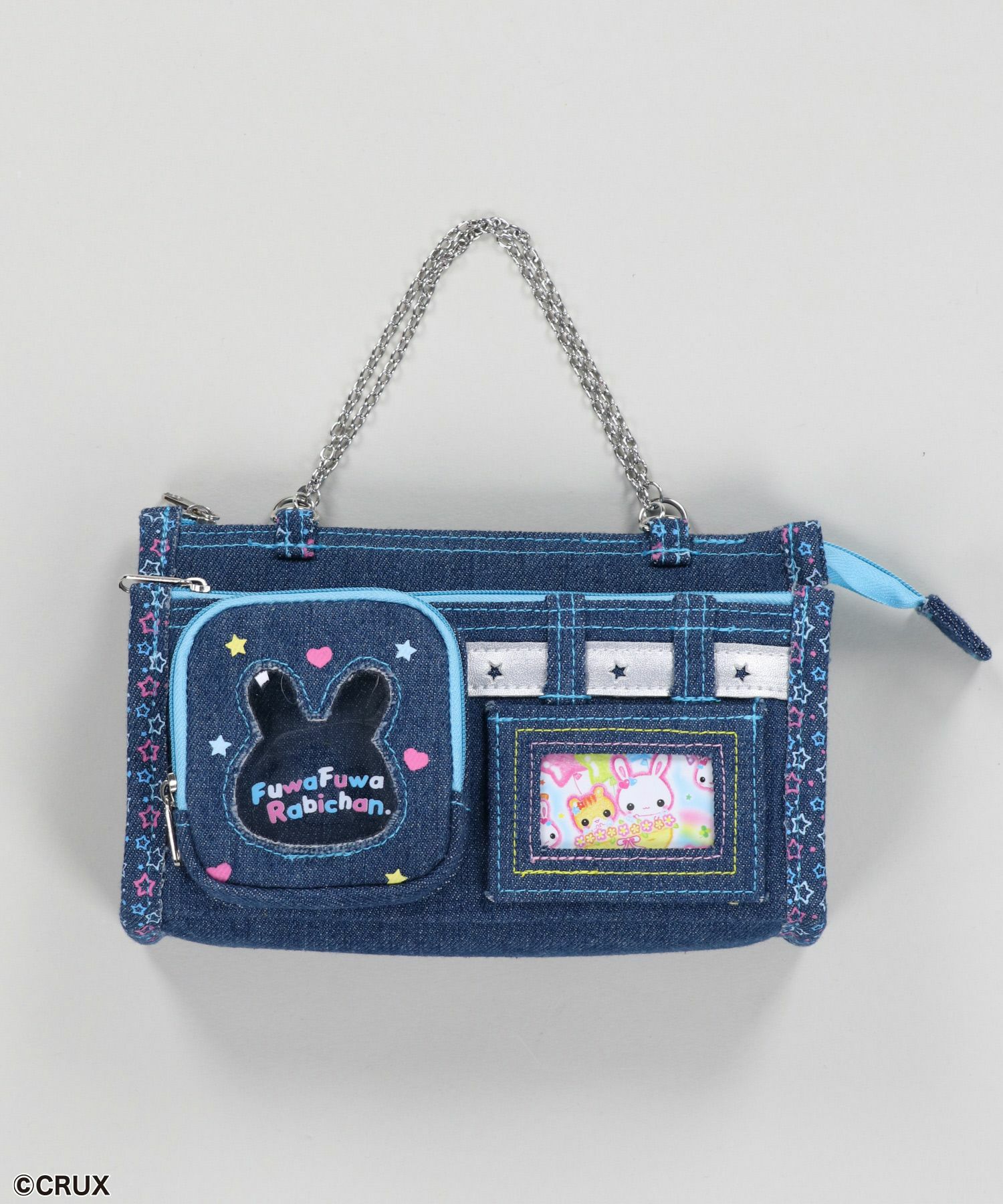 フワフワらびちゃん×SPINNS デニムペンケース | SPINNS WEB STORE 