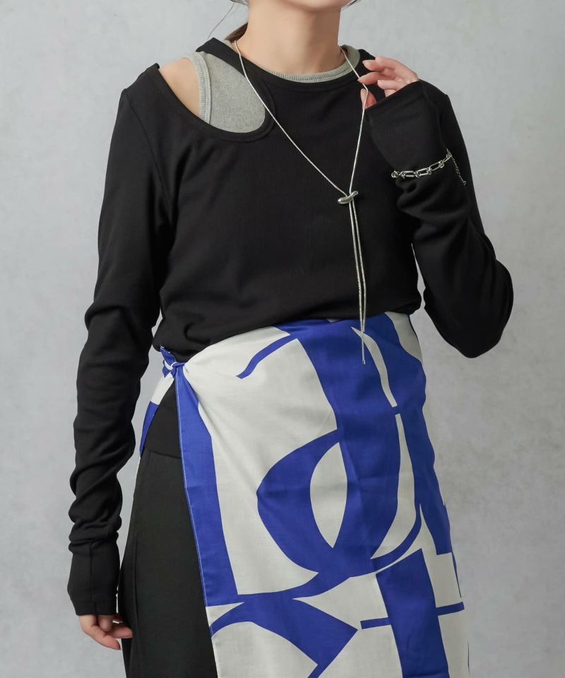 る〜☺︎様 87%OFF】≪Lull / ルル≫肩開きデザインカットソー | SPINNS WEB