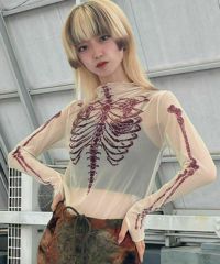 美品 nudevintage シアーカットソー