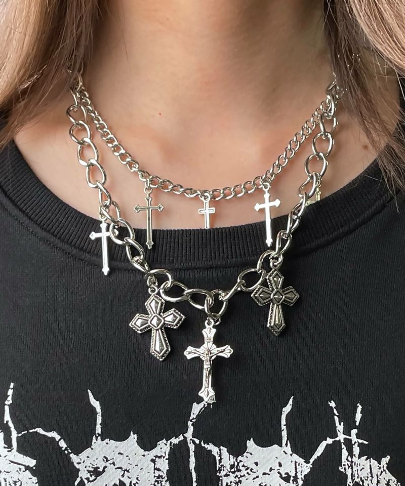 CADEAUX ネックレス253 shinzone スモールクロス K10YG 【公式通販