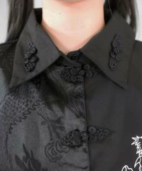 67%OFF】≪DARRDY/ダーディー≫オーバーサイズチャイナシャツ/肩