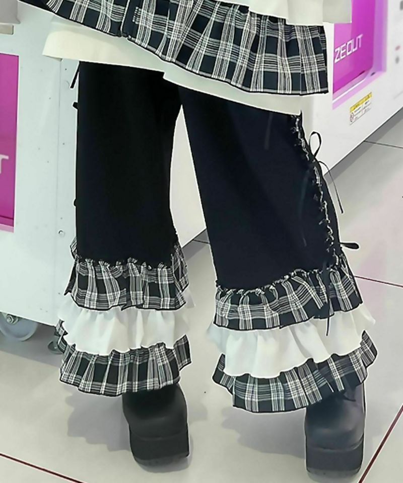 92%OFF】≪DARRDY/ダーディー≫フリルジャージパンツ