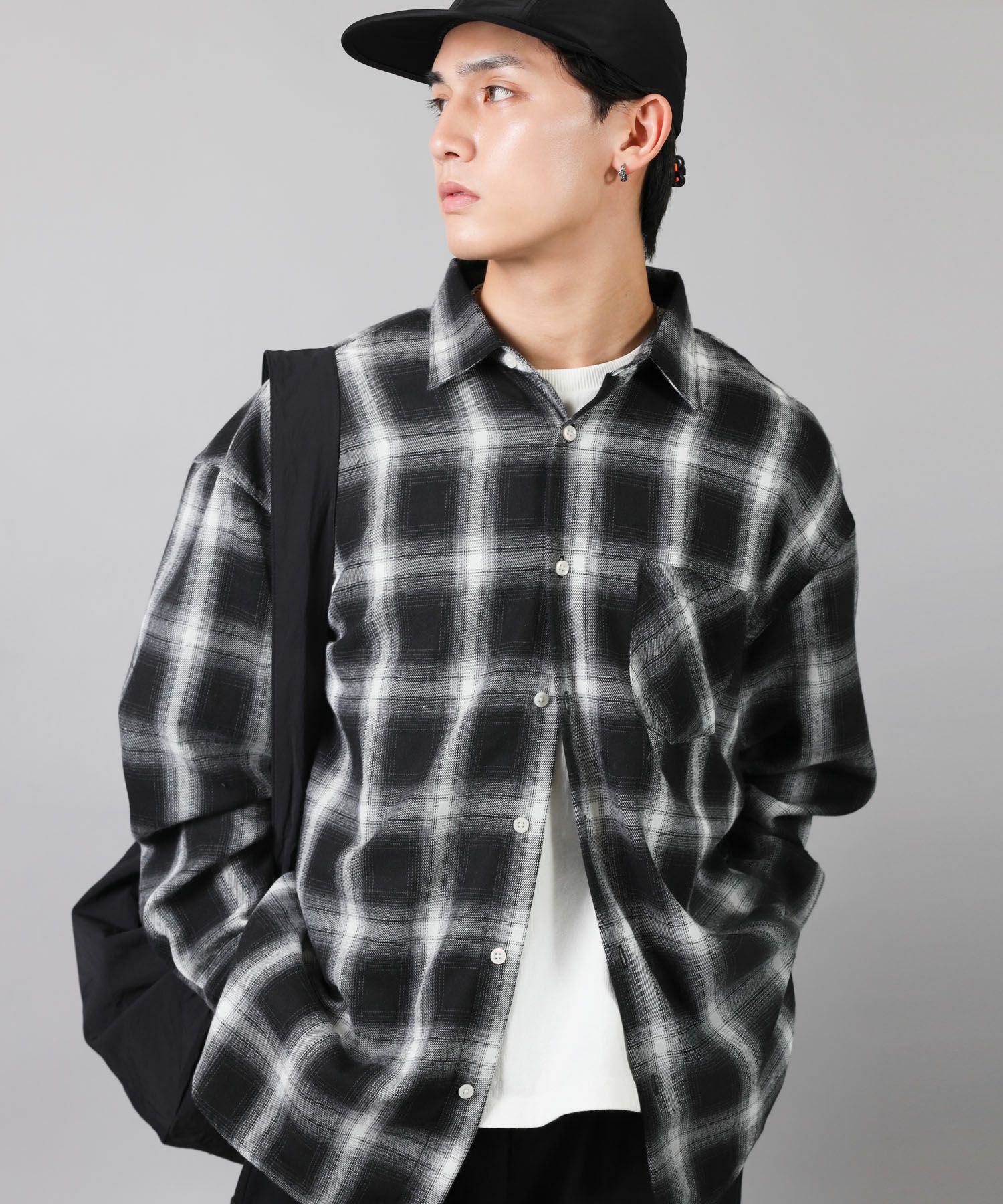 長く使える高品質オンブレチェックネルシャツ | SPINNS WEB STORE  