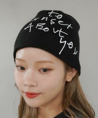 20%OFF】#フェアリーグランジ/ラインストーンシングルビーニー