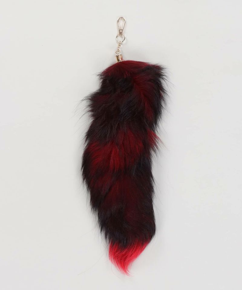 34%OFF】平成ギャル☆40cm/フェイクファーしっぽキーホルダー2/4