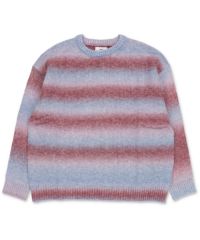 90%OFF】マルチボーダーグラデーションニット | SPINNS WEB