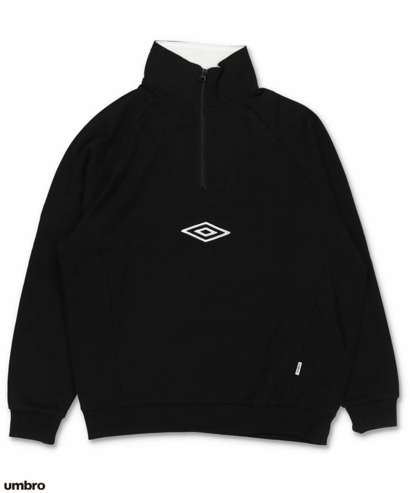 72%OFF】≪UMBRO/アンブロ≫ビッグハーフジップスウェット