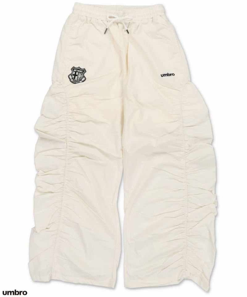 23%OFF】≪UMBRO/アンブロ≫ナイロンサイドギャザーパンツ 23%OFF】≪UMBRO/アンブロ≫ナイロンサイドギャザーパンツ