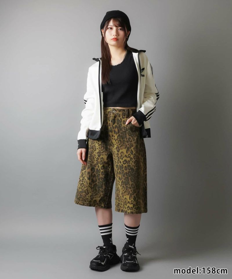 ツイルハーフパンツ/ヒョウ柄/カモ柄 | SPINNS WEB STORE ツイルハーフパンツ/ヒョウ柄/カモ柄 | SPINNS WEB STORE