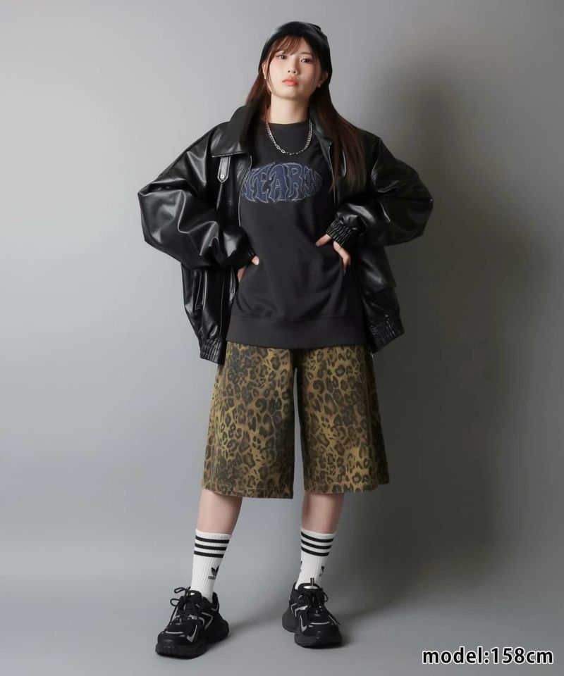 ツイルハーフパンツ/ヒョウ柄/カモ柄 | SPINNS WEB STORE ツイルハーフパンツ/ヒョウ柄/カモ柄 | SPINNS WEB STORE