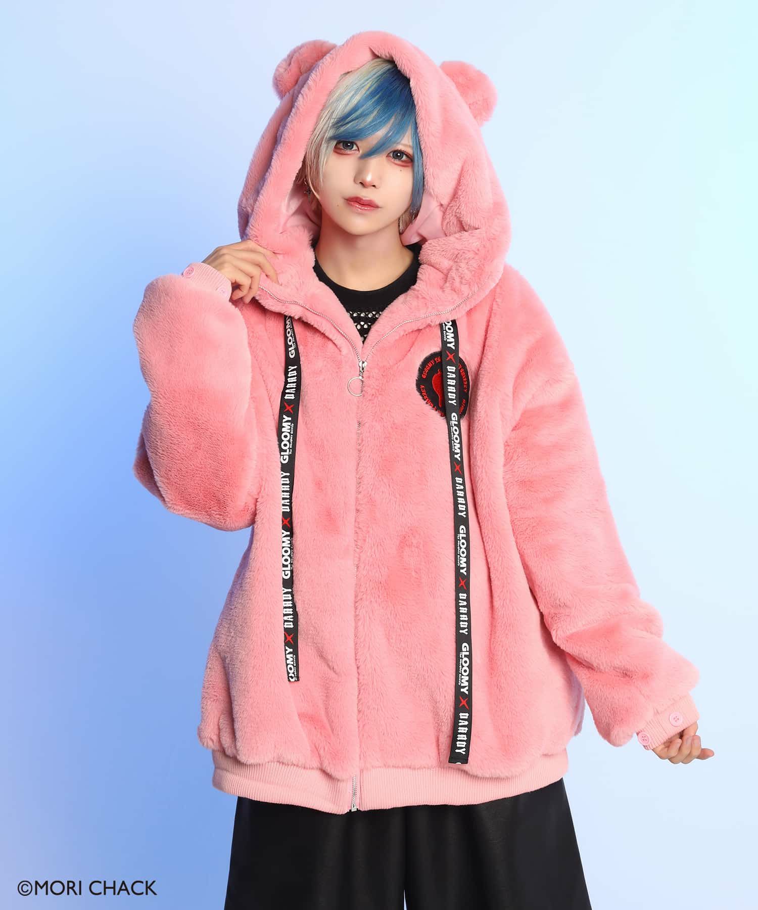 40%OFF】『グル～ミ～・汎用うさぎ×DARRDY』 ファーブルゾン | SPINNS 