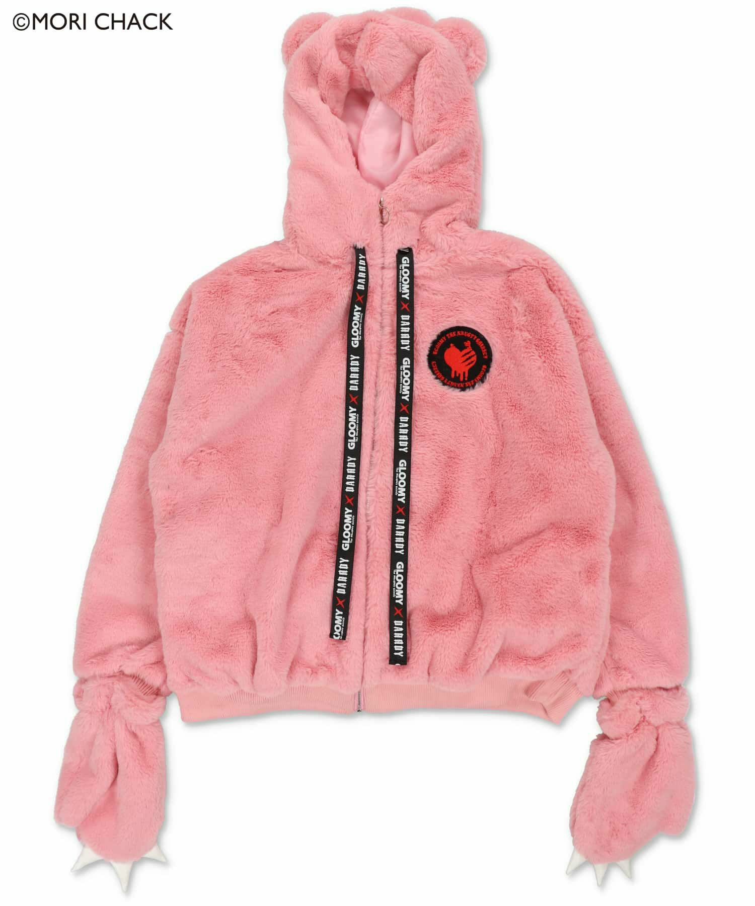 40%OFF】『グル～ミ～・汎用うさぎ×DARRDY』 ファーブルゾン | SPINNS 