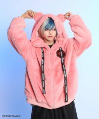 40%OFF】『グル～ミ～・汎用うさぎ×DARRDY』 ファーブルゾン