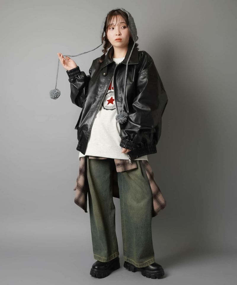 69%OFF】ポンポン付き ニットイヤーマフ/5色展開/イヤマフ/耳