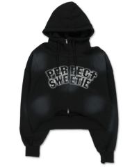ショート丈ジップパーカー/クロス | SPINNS WEB STORE | SPINNS