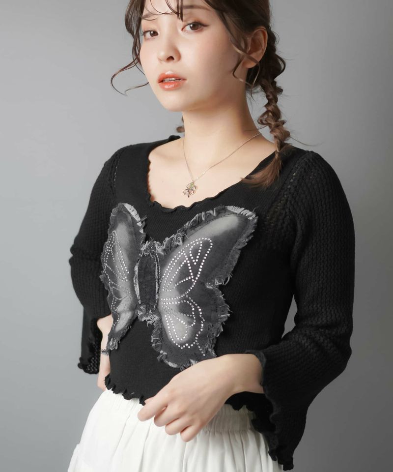 ＊超美品＊ PICCIN フード付きモッズコート & ボートネックニット ボートorハーフハイネック ]リブ切替ニット [C4504
