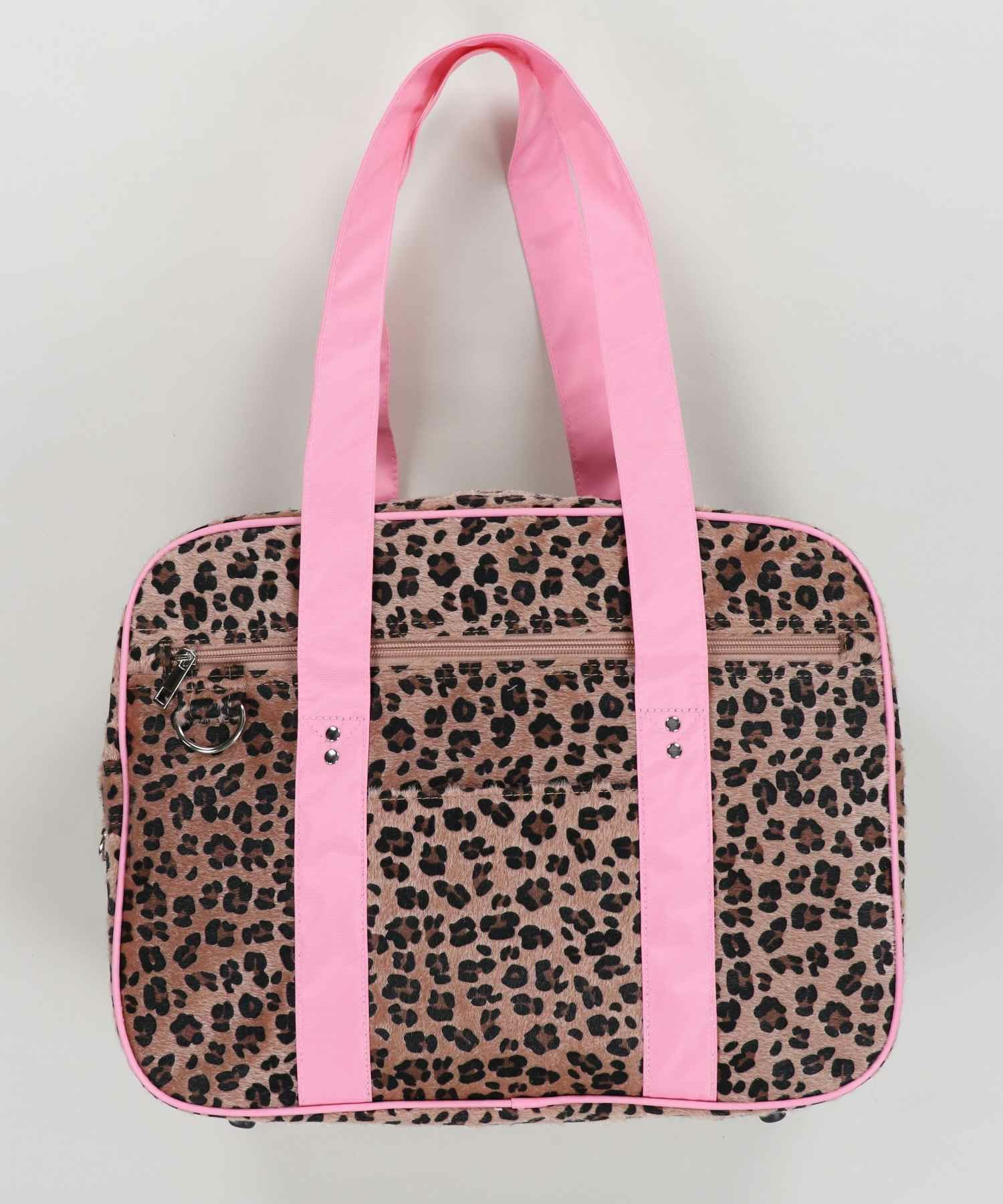 ヒョウxピンクベージュ