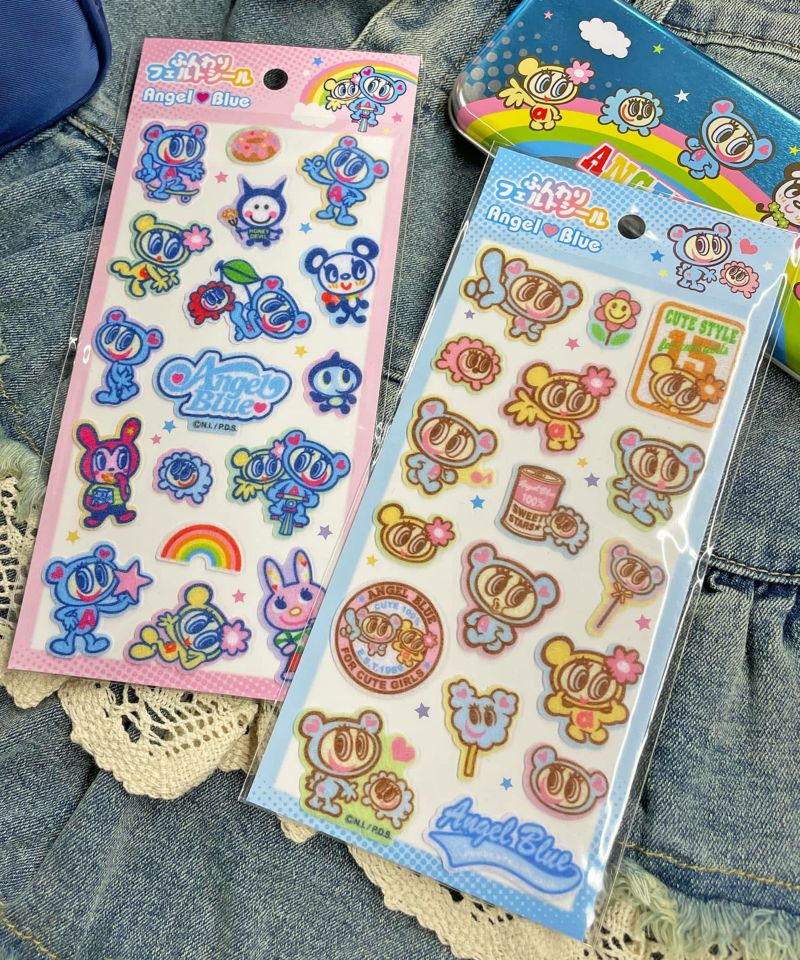 ≪ANGEL BLUE/エンジェルブルー/ナカムラくん≫フェルトシール/#平成