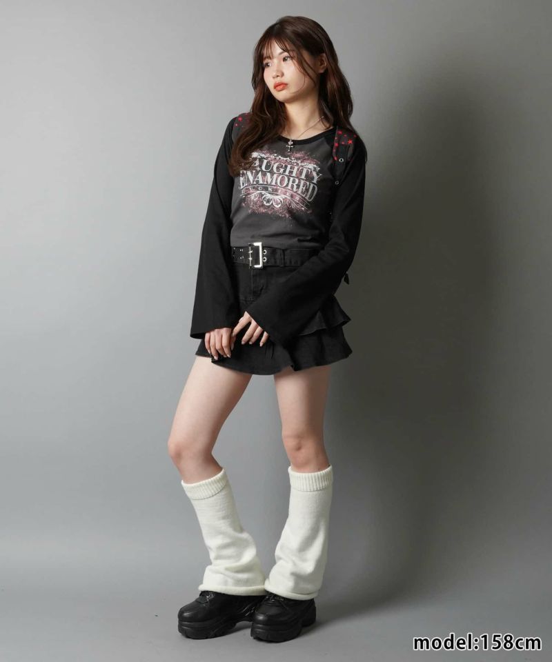 スサシ すさしっち Raglan ロンT L スペイド SPADE Tシャツ ティーシャツ メンズ 長袖 ロングT