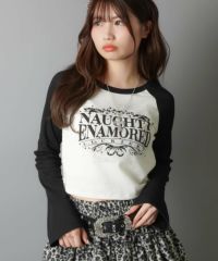 スサシ すさしっち Raglan ロンT L スペイド SPADE Tシャツ ティーシャツ メンズ 長袖 ロングT