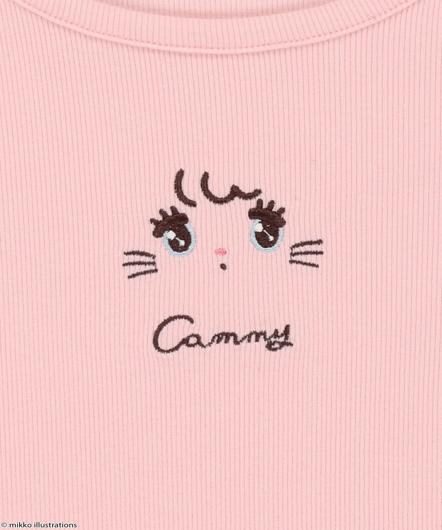 mikko illustrations×SPINNSコラボ|人気のファードッキングカットソー