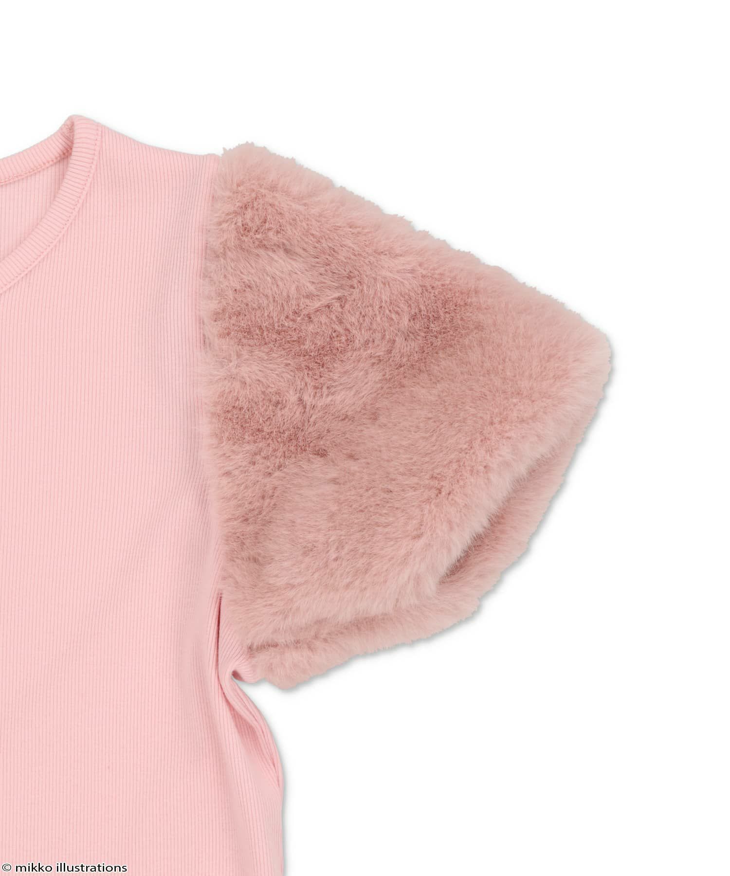 mikko illustrations×SPINNSコラボ|人気のファードッキングカットソー