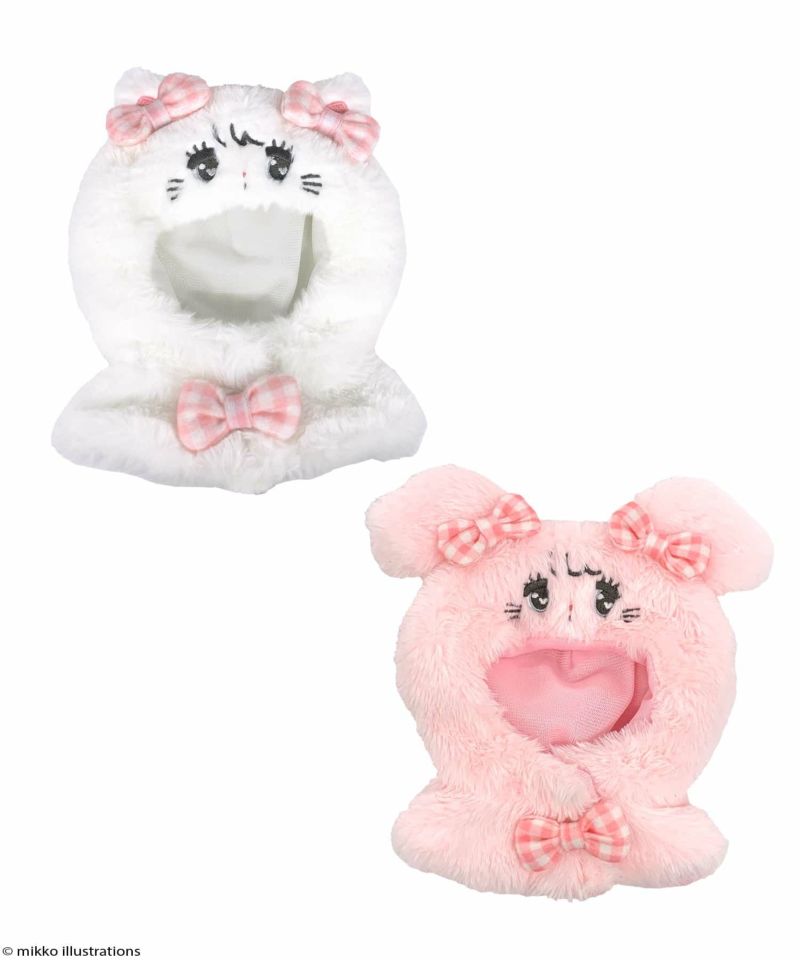 受注販売】『mikko illustrations×SPINNS』ぬいぐるみポンチョ