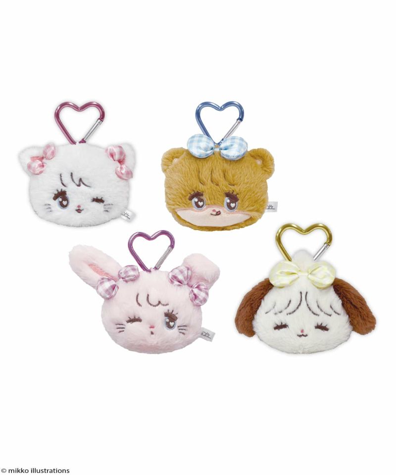 mikko ポーチ キーホルダー 巾着 コンパクトミラー 前髪ピン まとめ売り 楽天市場】予約 8月下旬 再入荷 リール付きマスコット nic_mk03