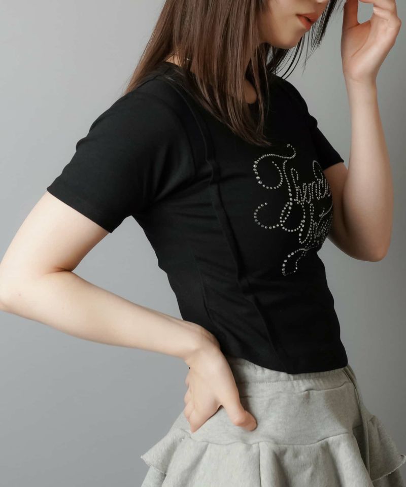 ラインストーン半袖Tシャツ | SPINNS WEB STORE | SPINNS